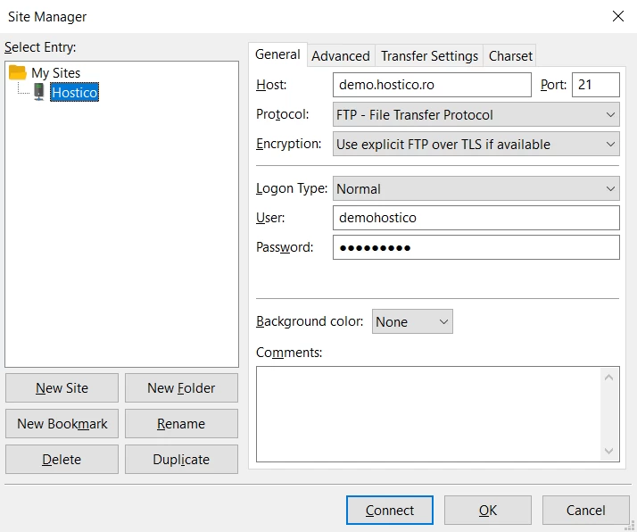 Laukų užpildymas Site Manager