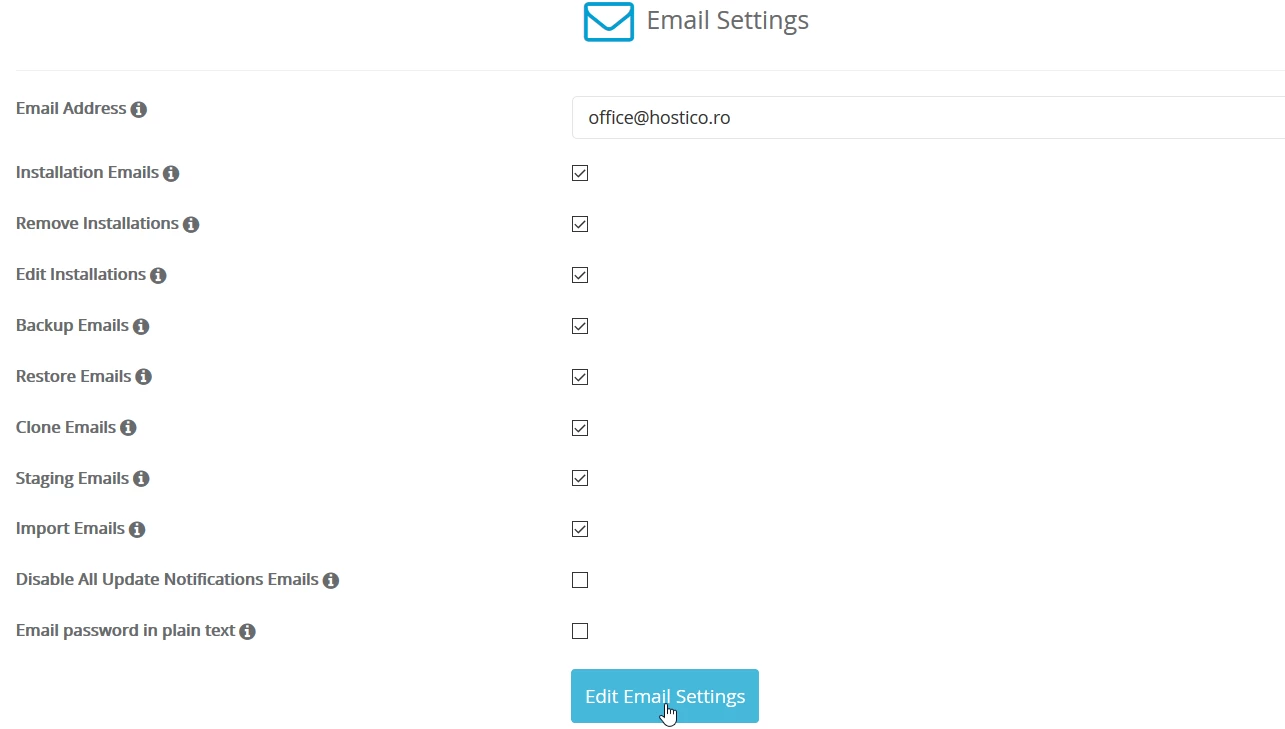 Finalizare Personalizare E-mail