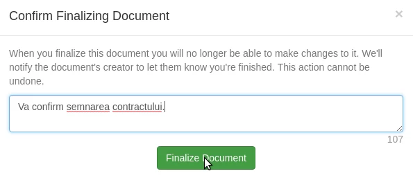 Hostico sutarties užbaigimas
