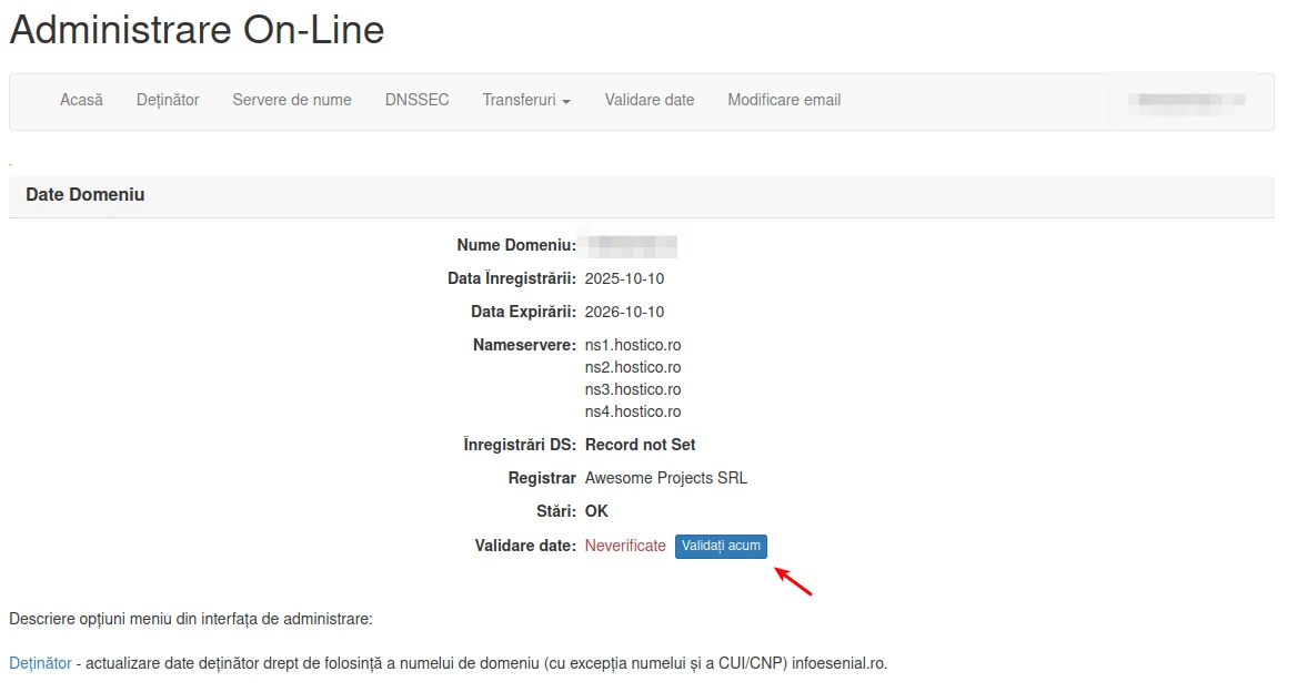 ROTLD Duomenų Patvirtinimas