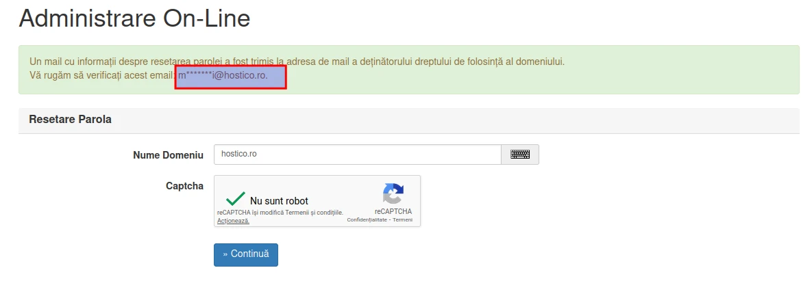ROTLD slaptažodžio atstatymas