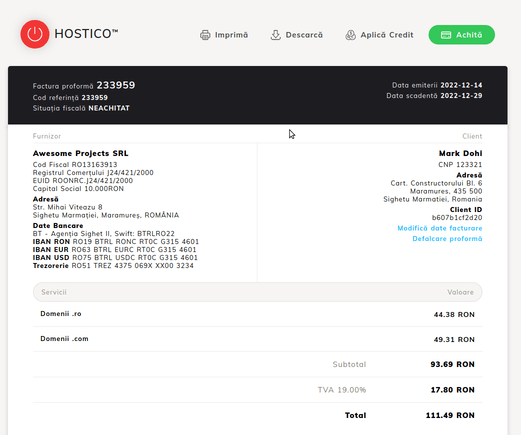 Atskyrimas sąskaitos elementų